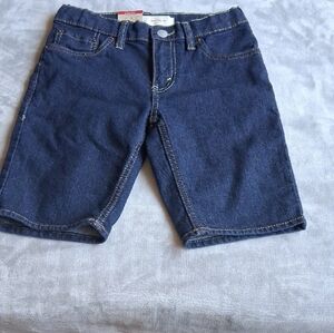 Levi's Blue Classic Denim Shorts